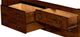 Sunny Designs™ Santa Fe Dark Chocolate Queen Storage Panel Bed-1