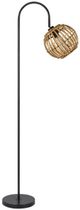 Cal® Lighting & Accessories Worcrest Black Floor Lamp-0