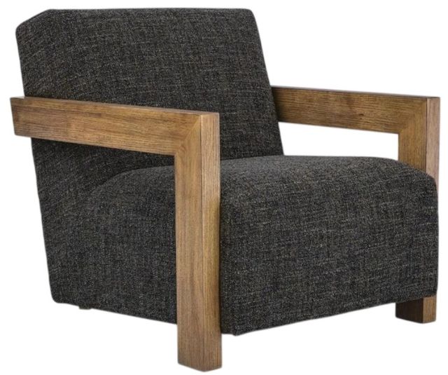 Signature Design by Ashley® Dorney Brown/Charcoal Accent Chair-0
