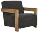Signature Design by Ashley® Dorney Brown/Charcoal Accent Chair-0