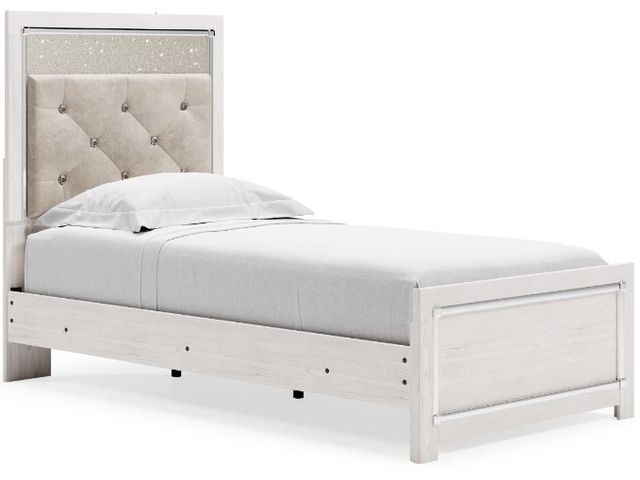 Signature Design by Ashley® Altyra 4-Piece White Twin Panel Bed Set-1