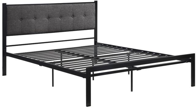 Homelegance Samuel Gray Platform Bed-2