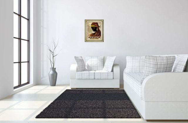 Classy Art Vintage Travel Africa by the Portmanteau Collection Wall Art-2