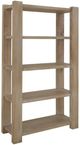 International Furniture Direct Luma Ivory Bookcase-0