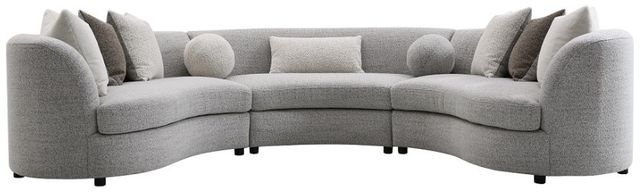 ACME Furniture Ivria 3-Piece Gray Sectional-3