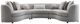 ACME Furniture Ivria 3-Piece Gray Sectional-3
