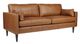 Best® Home Furnishings Customizable Trafton Stationary Sofa with Dark Walnut Legs and Two Pillows-0