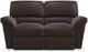 La-Z-Boy® Reese La-Z Time® Dark Brown Leather Full Reclining Loveseat-0