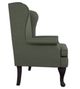 Best® Home Furnishings Customizable Sylvia Wing Back Chair with Espresso Legs-2