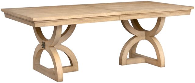 Magnussen Home® Coventry Honey Maple Trestle Dining Table-0