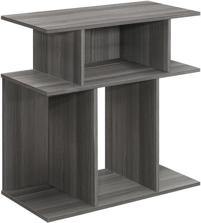 Monarch Specialties Inc. 24"H Grey Accent Table-0