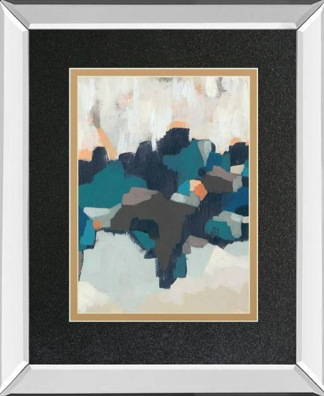 Classy Art Mosaic Mesa I by June Erica Vess Mirrored Frame Wall Art-0