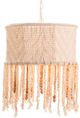 Crestview Collection Marley Beige Pendant -0