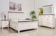 Mako Wood Furniture Sophia Brown/White Double Storage Panel Bed-1