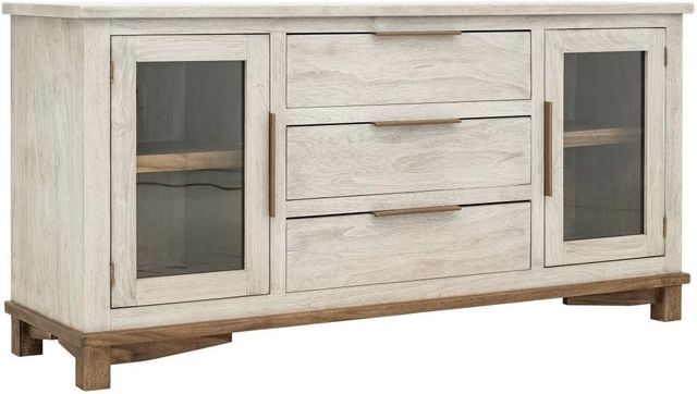 International Furniture Direct Golden Loft Gray Buffet-0
