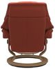 Stressless® by Ekornes® Customizable Reno Large Manual Recliner and Ottoman with Classic Base-4