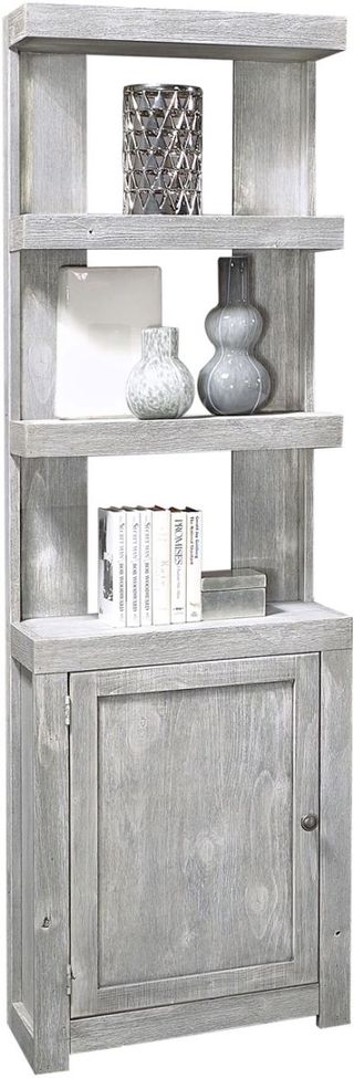 aspenhome® Avery Loft Limestone Left Facing Floating Shelf Pier