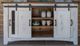 International Furniture Direct Pueblo White 60" TV Stand-0