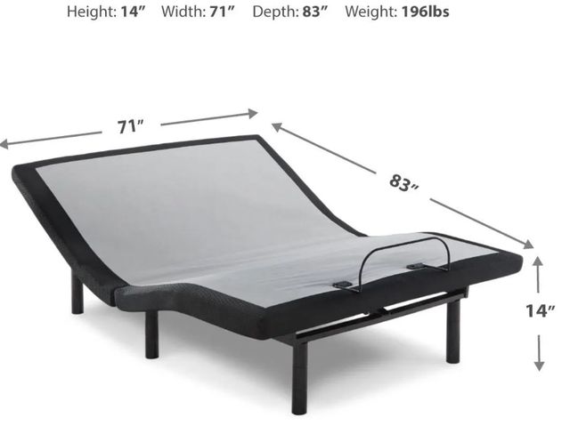 Sierra Sleep® By Ashley® Head-Foot Model Best California King Adjustable Base-2