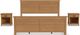 homestyles® Oak Park 3-Piece Brown King Panel Bedroom Set-0