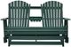 Signature Design by Ashley® Shell Beach Green Wooden Outdoor Glider Loveseat-1