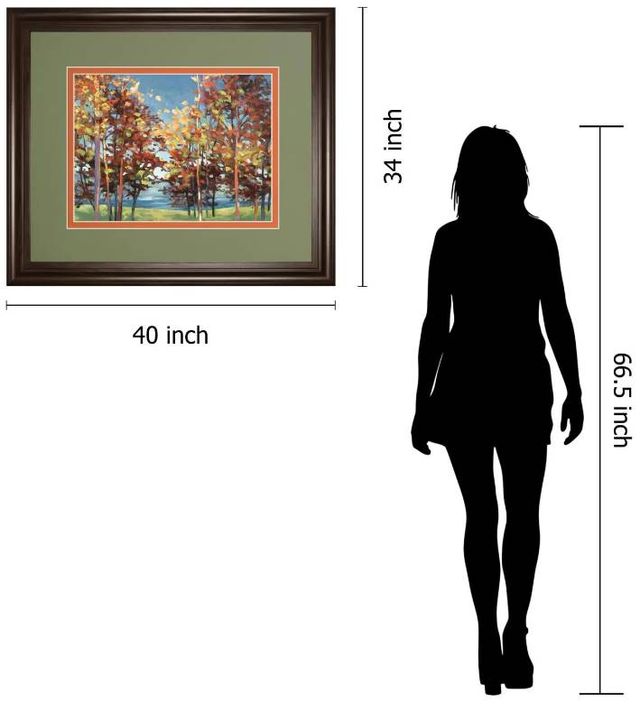 Classy Art Kaleidoscope by Jmp Framed Wall Art-2