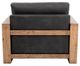 International Furniture Direct Ancora Brown/Stained Brown Accent Chair-4