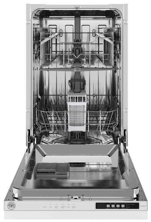 Bertazzoni 18" Panel Ready Top Control Built In Dishwasher-0