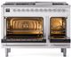 Ilve® Nostalgie II Series 48" Custom RAL Color Pro Style Dual Fuel Range-1