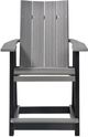 Nature's Best Furniture Customizable Contemporary Polyethylene Outdoor Counter Dining Chair-2