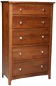 Mavin Customizable Atwood 5-Drawer 63" Chest-0