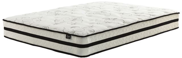 Sierra Sleep® by Ashley® Chime 10" Hybrid Medium Tight Top Full Mattress in Box-0
