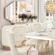 Michael Amini® La Rachelle Medium Champagne Sideboard and Mirror-1