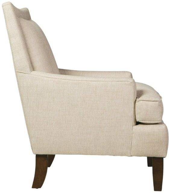 Craftmaster® Customizable CM Modern Shaped Border Back Accent Chair-2