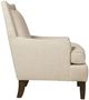 Craftmaster® Customizable CM Modern Shaped Border Back Accent Chair-2