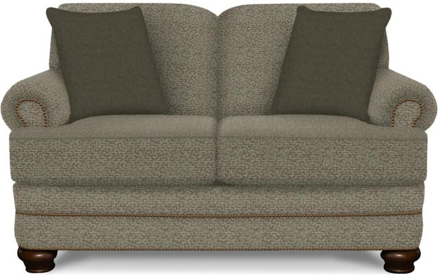 England Furniture Customizable Reed Loveseat with Nailhead Trim-3