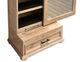 Million Dollar Rustic Grand Light Mirror with Sliding Door -1