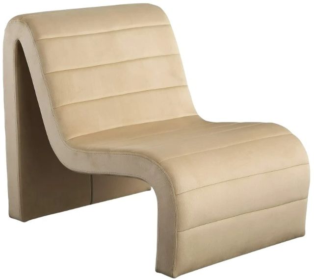 Meridian Furniture Ivy Camel Velvet Accent Chair-0