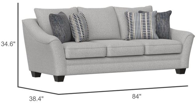 Emerald Home Casey Gray Sofa-2