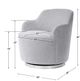 Uttermost® Hobart Stone Swivel Chair-2