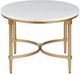 Olliix by Madison Park Signature White/Gold Bordeaux Coffee Table-1