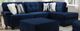 Albany Industries 2-Piece Groovy Navy Sectional-0