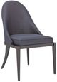Caracole® Natural Choice Caracole Classic Dark Chocolate/Navy Side Chair-0
