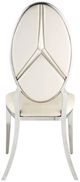 ACME Furniture Cyrene 2-Piece Antique White/Chrome Side Chair Set-4