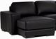 Jaymar Baron Urban Chic 2 Piece Florance Black Gr. 50 Sectional-1