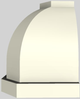 Vent-A-Hood® Designer Series 54" Biscuit Wall Mounted Range Hood-1