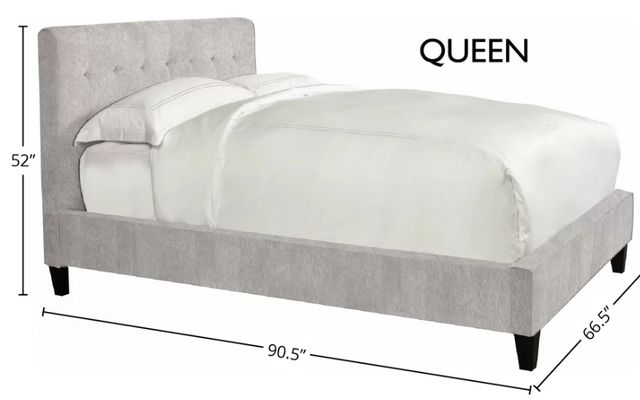 Parker House® Jody Porcelain Queen Upholstered Panel Bed-2