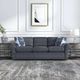 Flexsteel® Customizable Vail Three-Cushion Sofa with Throw Pillows-1
