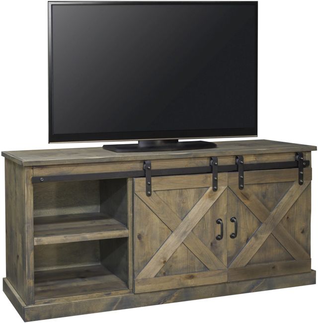 Legends Home Farmhouse Barnwood 66" TV Console-3