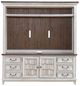 Liberty Furniture River Place Riverstone White/Tobacco Entertainment Center-2